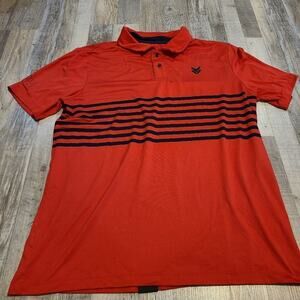 Atlas Premier Men's Golf Prfkt short sleeve Polo red and black size XL